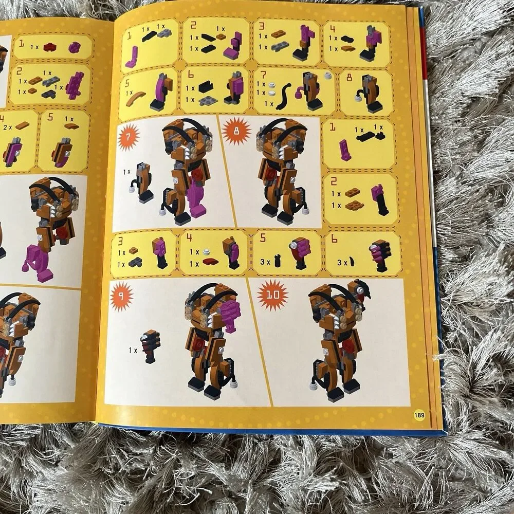 LEGO How to Build Space Explorers w/ LEGO Bricks Manual Booklet 2019 English